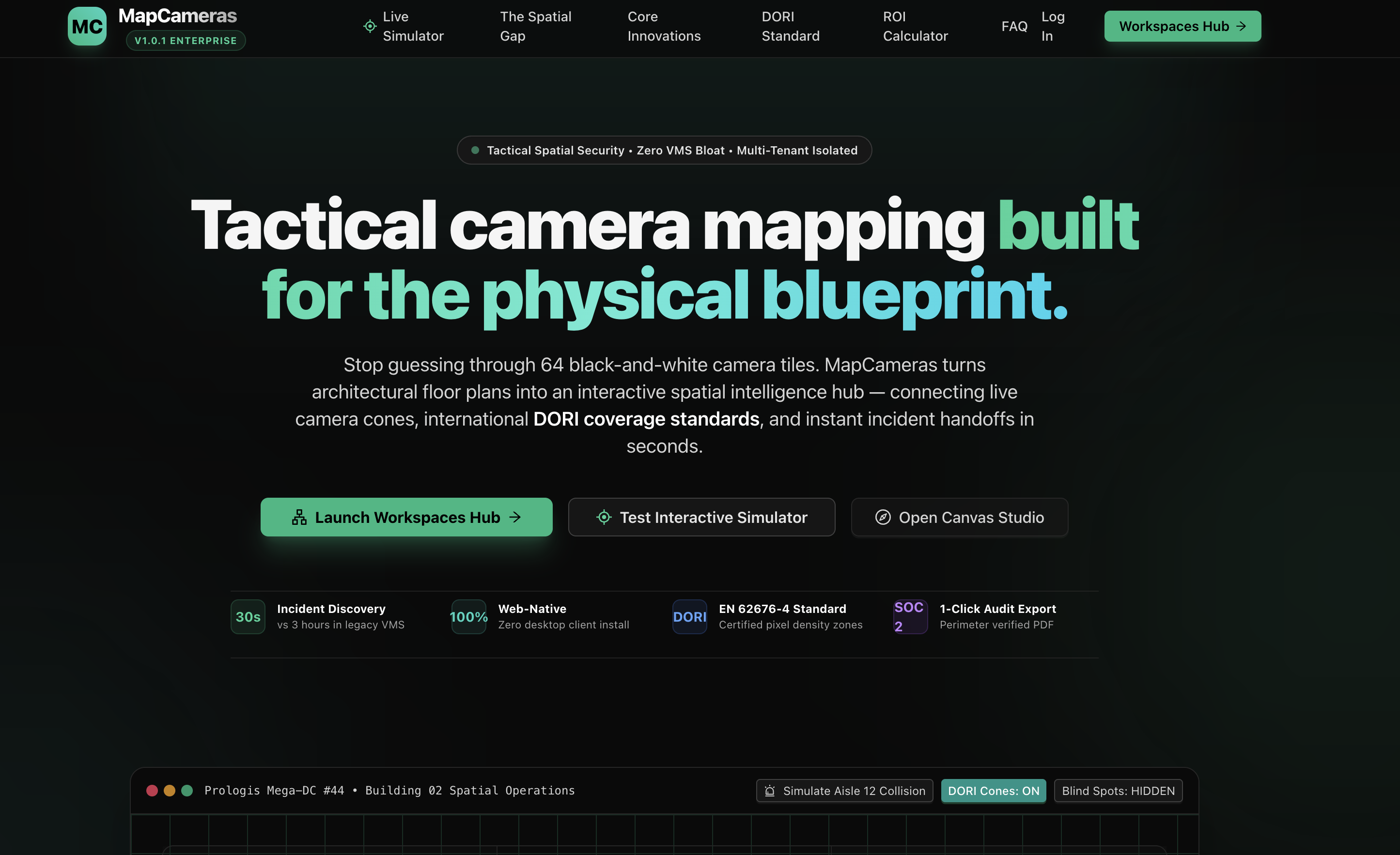 Camera Mapping System screenshot